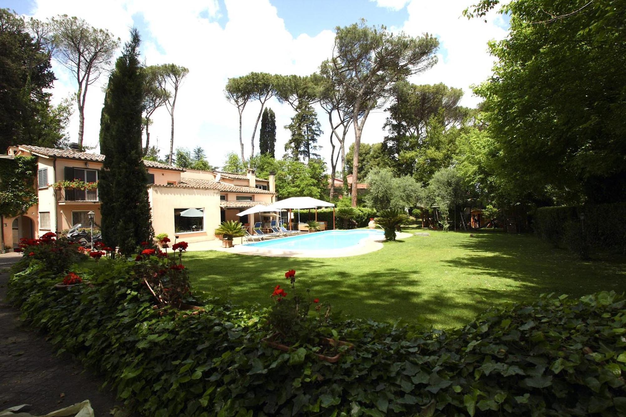 ローマAppia Antica 2Br With Swimming Poolアパートメント エクステリア 写真